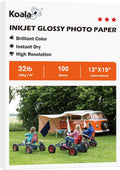 Koala Double Side Thin Glossy Photo Paper 13x19 in - High Gloss Prints