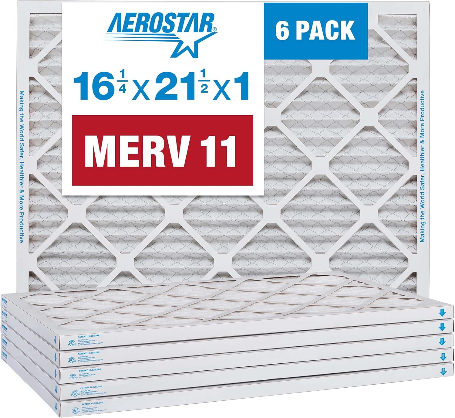 Aerostar 16 1/4x21 1/2x1 MERV 11 Pleated Air Filter Review