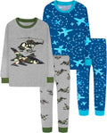 DAUGHTER QUEEN Boys 100% Cotton Long Sleeve Pajamas (Style 6GL9)
