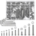 Metric 388 Pcs Screw Assortment Kit M5 M6 M8 M10 - Organized Set