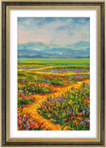 13x19 Ornate Picture Frame with White Mat for 11x17 Photo - Black Gold