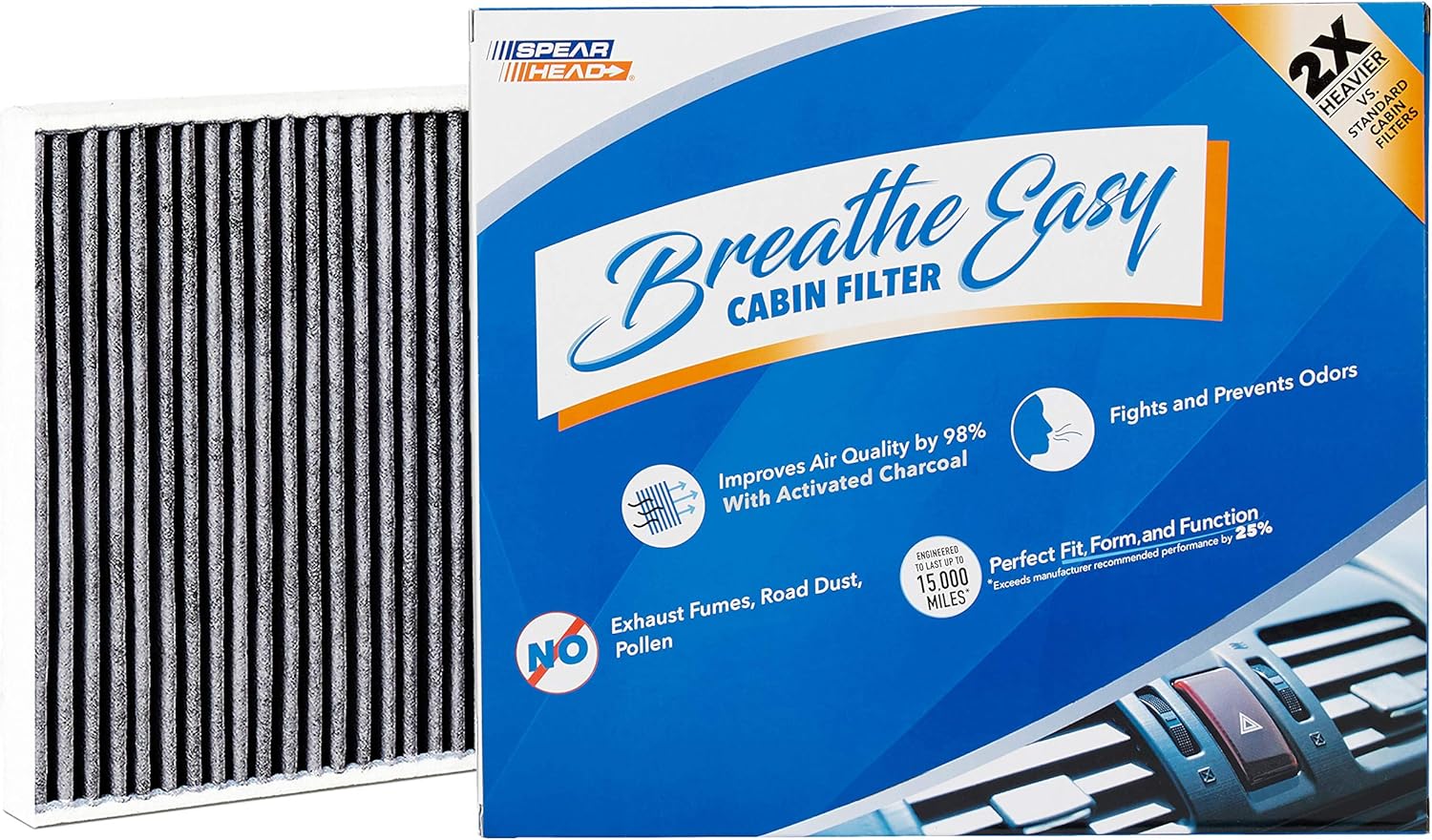 SPEARHEAD Advanced Carbon AC Filter - 25% Longer Lasting!