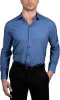 Comfortable Nautica Slim Fit Dress Shirt with Flexible Fabric