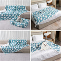 Blue Waterproof Pet Blanket L - Reversible Couch and Dog Bed Cover
