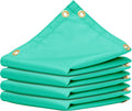 Turquoise 5 ft x 18 ft Waterproof Shade Cloth with Grommets - Durable