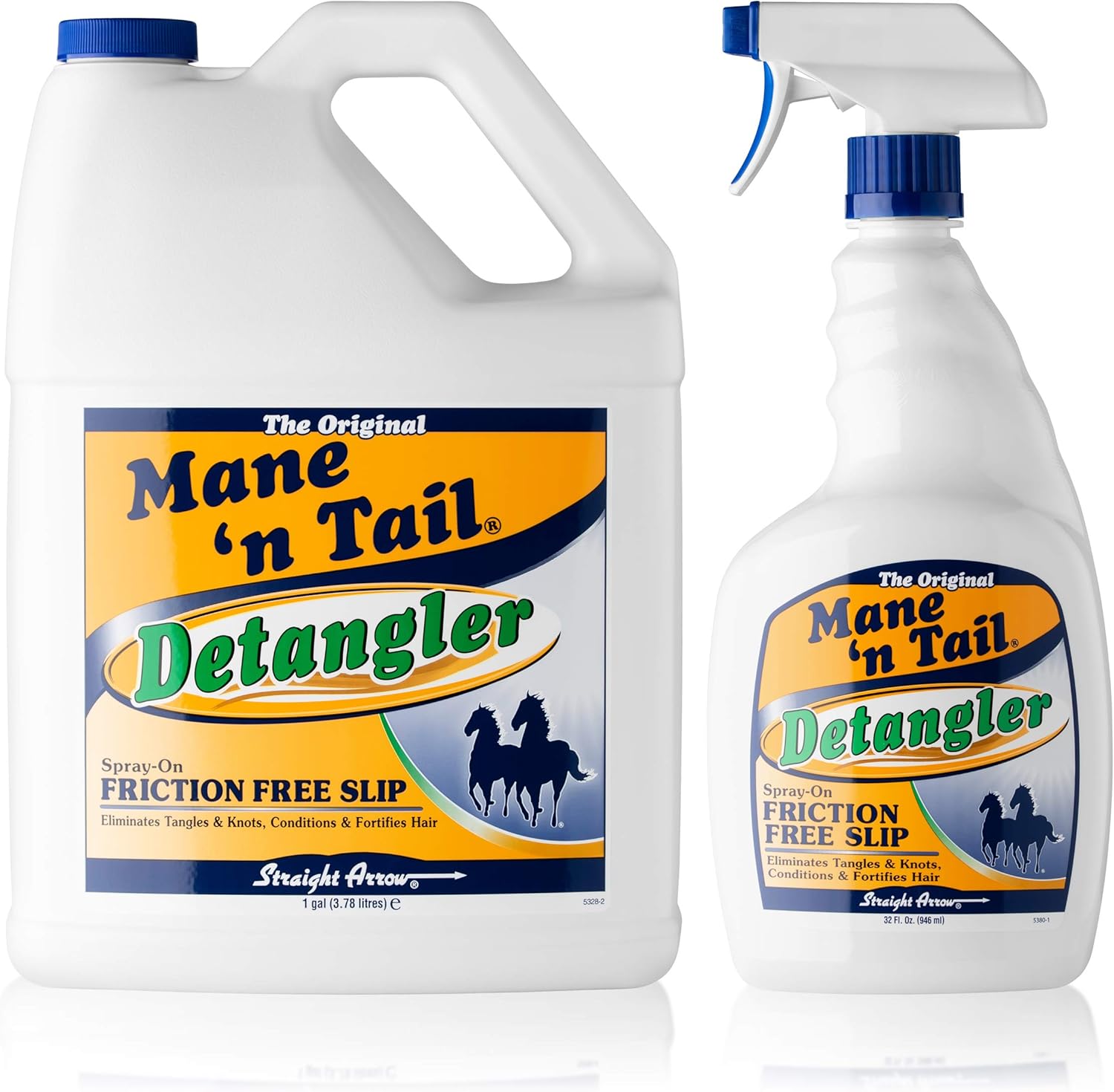 Mane 'n Tail Detangler 32oz Sprayer & Gallon for Horses & Dogs