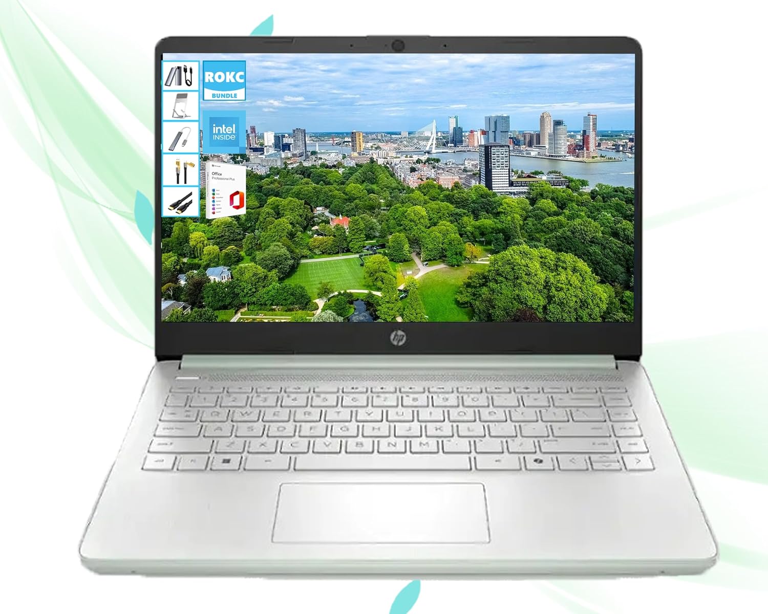 HP 14 HD Laptop with 8GB RAM and 1TB Cloud Storage Bundle