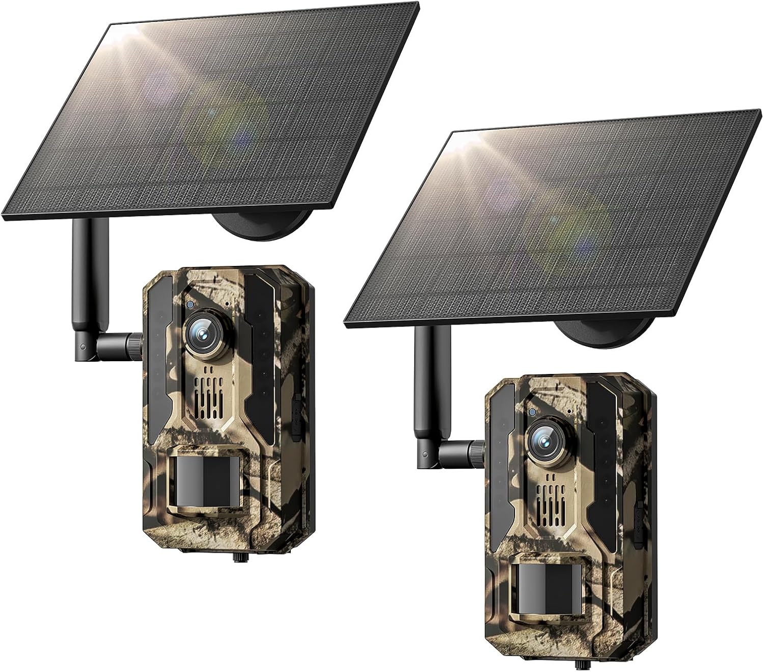 Loatos 4G LTE Trail Cameras: Instant Live Feed, Solar Powered