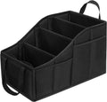 Car Seat Organizer Backseat Organizer with 4 Compartments and Cup