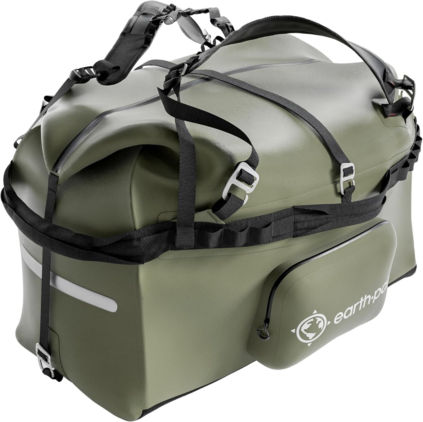 Earth Pak Waterproof Duffel Bag - Large Dry Bag for Adventure