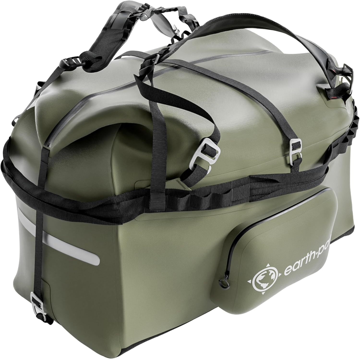 Earth Pak Waterproof Duffel Bag - Large Dry Bag for Adventure