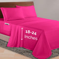 Elegant Comfort 1500 Microfiber 4-Piece California King Sheets - Extra
