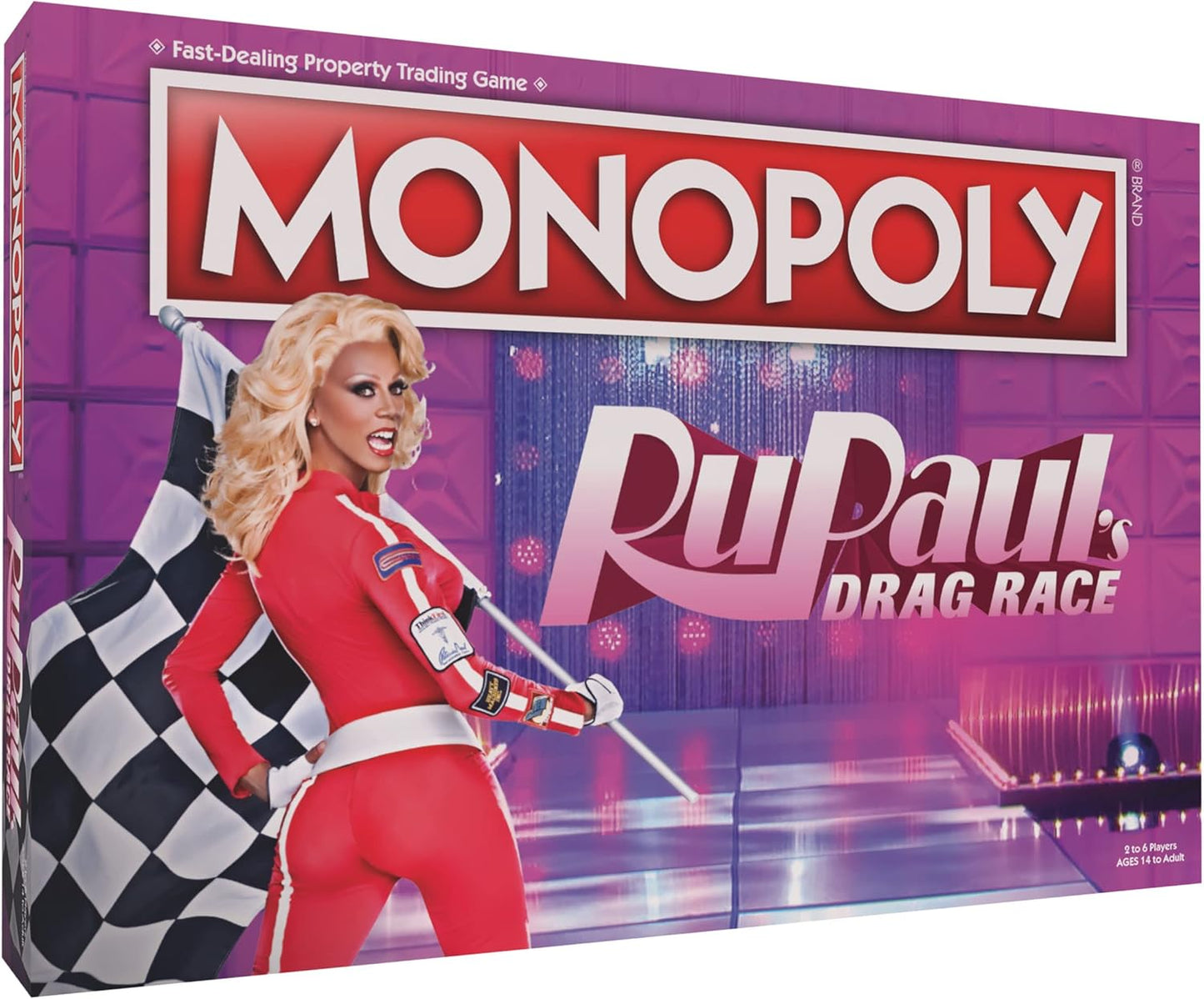 Monopoly RuPauls Drag Race Board Game for Ultimate Fans