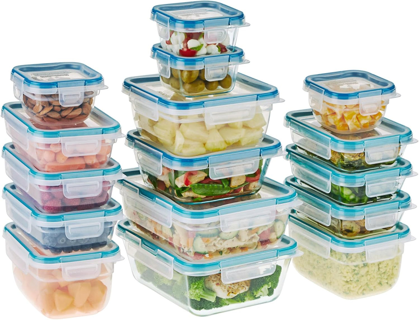 Snapware Total Solution 16-Pack Glass & Plastic Food Storage Set