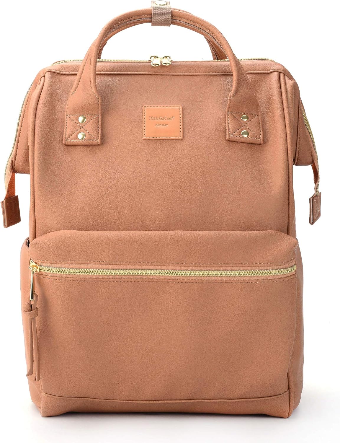 Kah&Kee Leather Backpack for Women and Men - Stylish & Functional