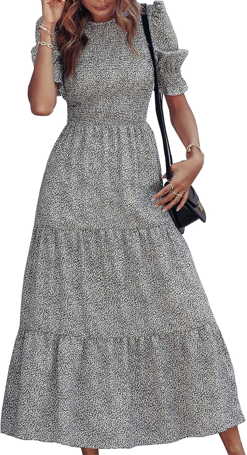 BTFBM Women Casual Summer Dresses for Spring and Beach Wear