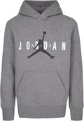 Nike Jordan Boys' Fleece Pullover Hoodie (Carbon Heather)