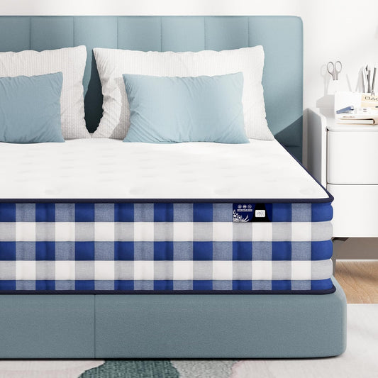 Full Size Mattress 10 Inch with Cooling Gel Memory Foam Support