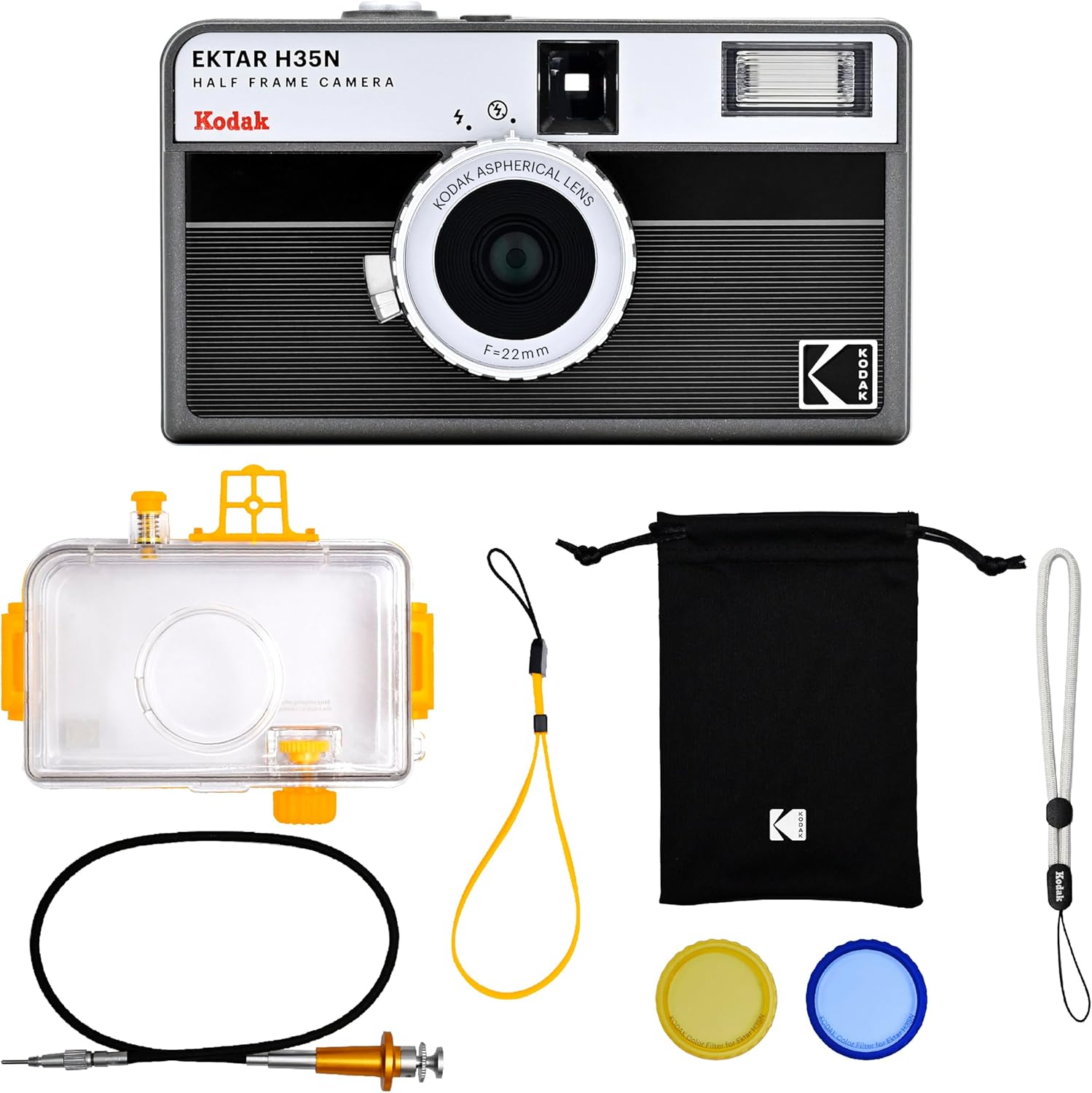 KODAK EKTAR H35N Half Frame Film Camera for Stunning Photos