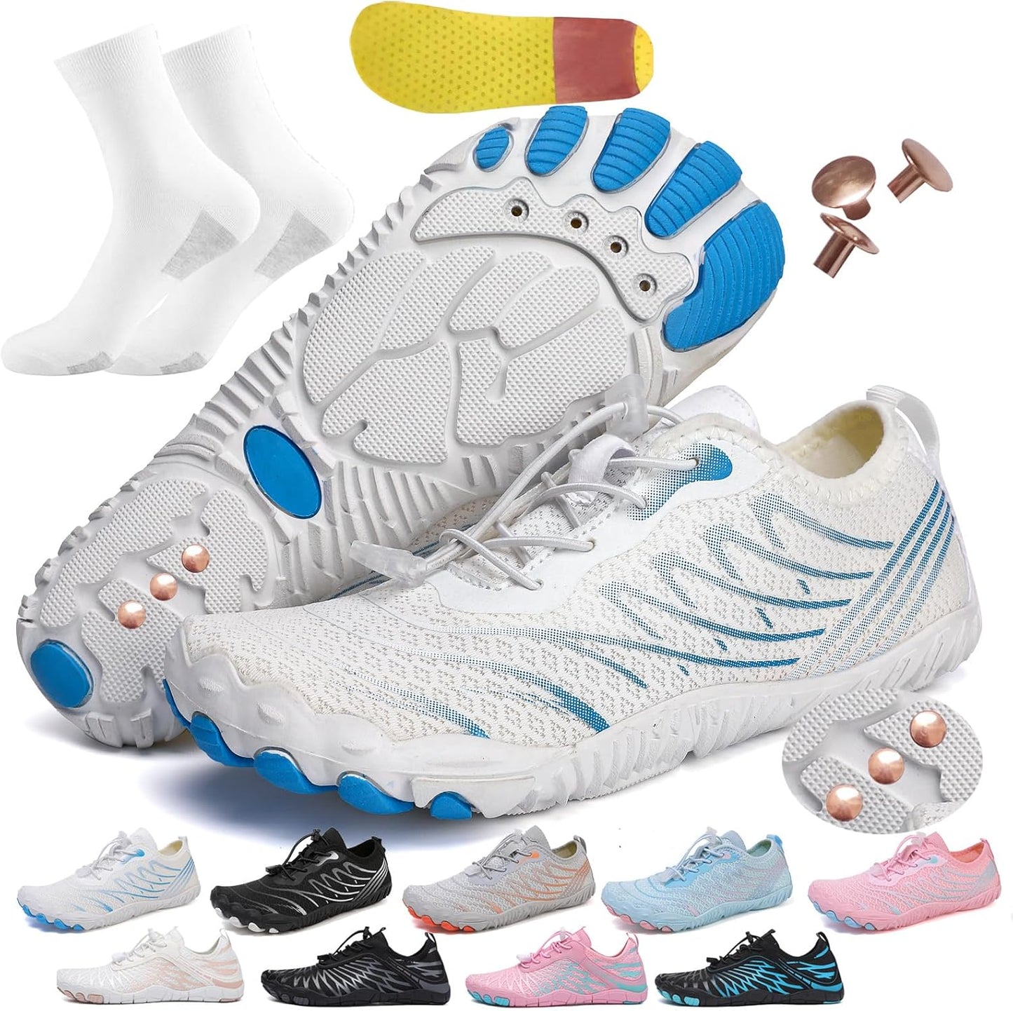 Grounding Shoes with Copper Infused Insoles for Daily Comfort