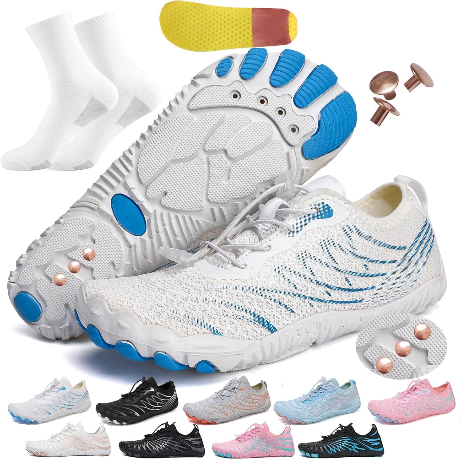 Grounding Shoes with Copper Infused Insoles for Daily Comfort