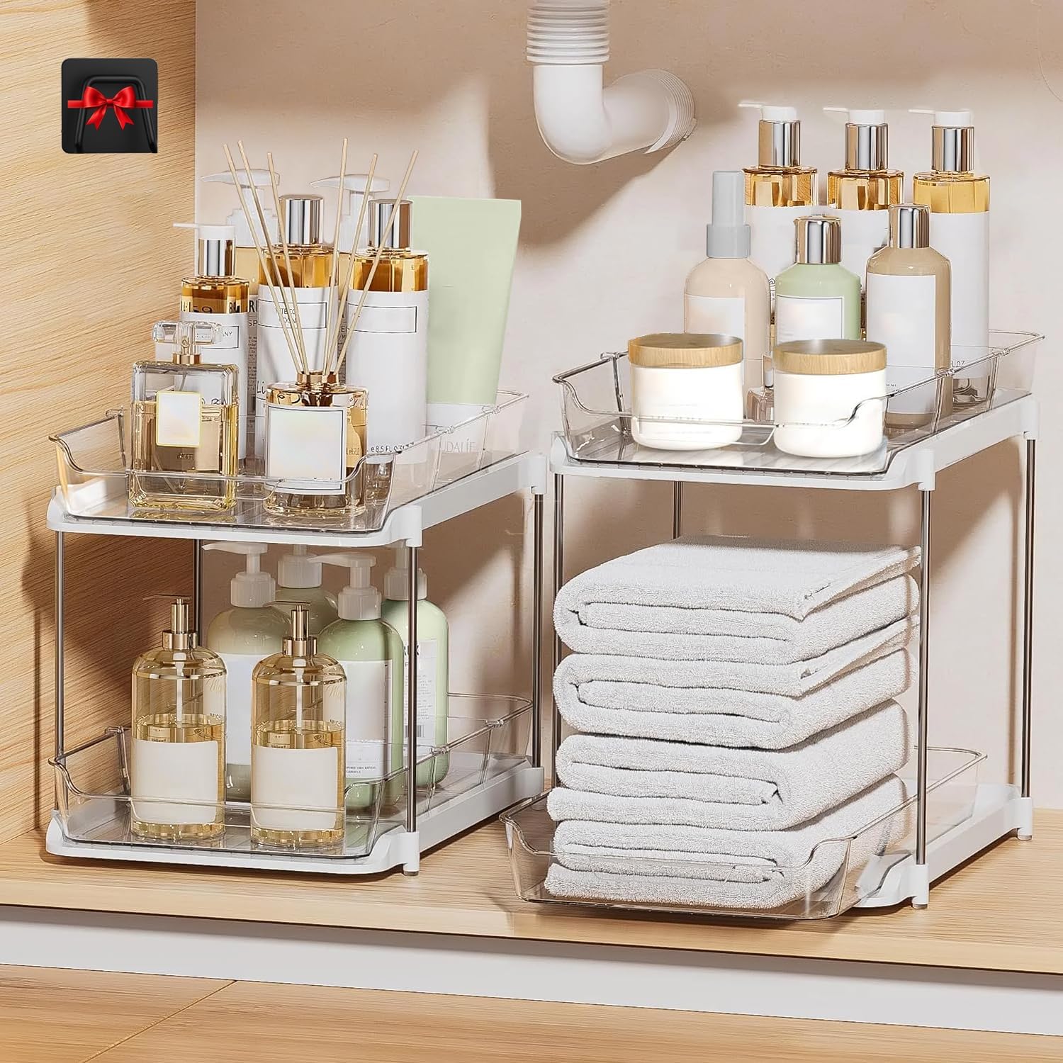 Multipurpose Bathroom Organizers And Storage For Home Use