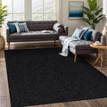 Beverly Rug Easy Jute 9x12 Dark Gray Rug - Washable Durable Area Rug
