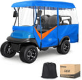 10L0L Golf Cart Enclosure for 4 Passengers - Waterproof Cover