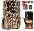 usogood 4K Trail Cam: 48MP Clarity, WiFi, Night Vision