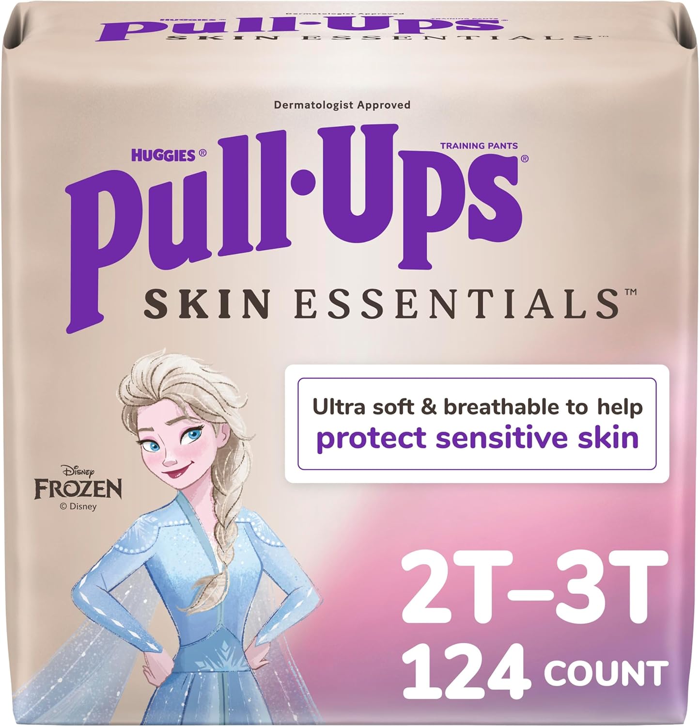 Pull-Ups Girls' Skin Essentials Potty Training Pants for Toddlers