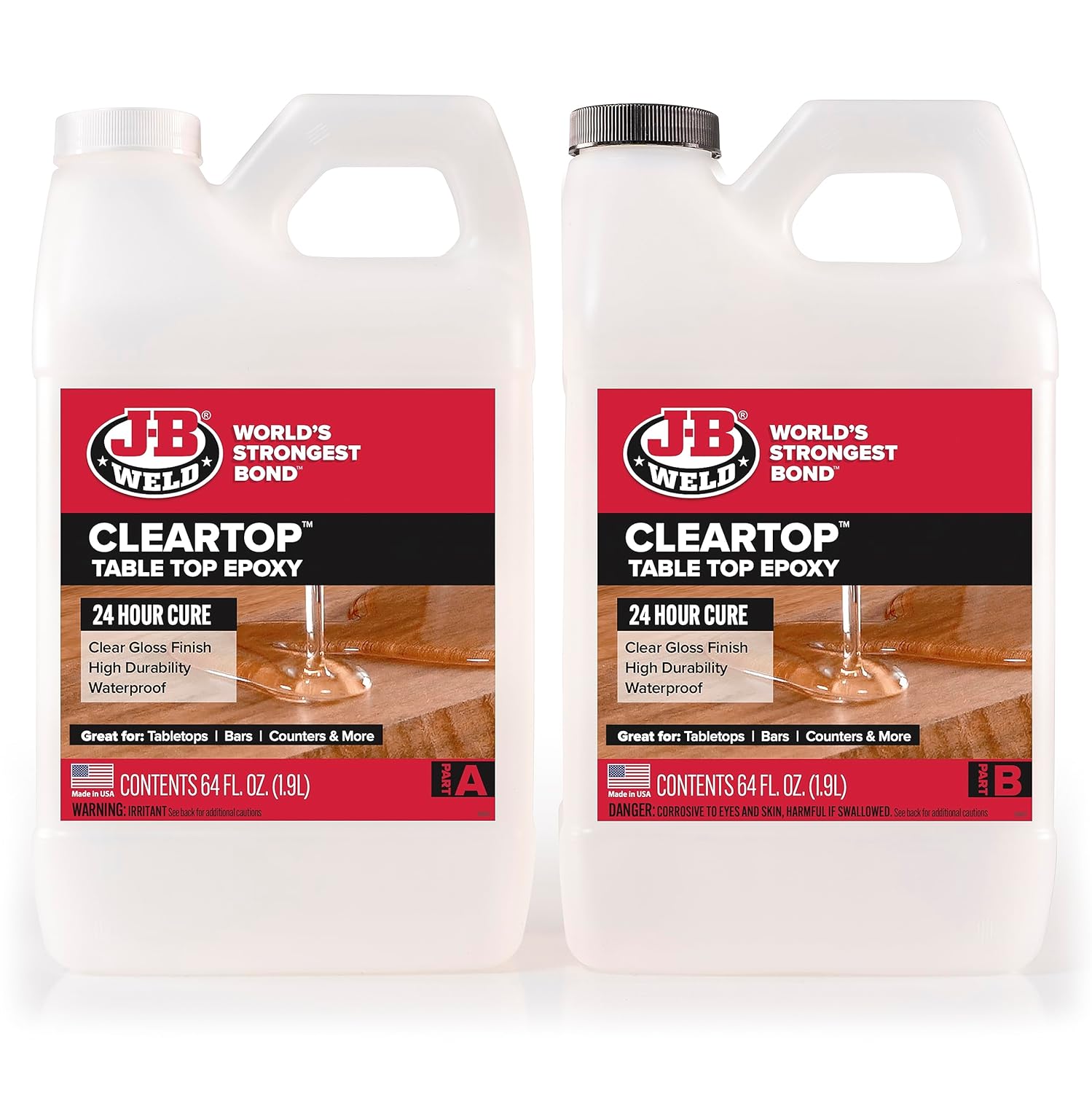 J-B Weld Tabletop Epoxy Resin Kit for Durable Coating Projects