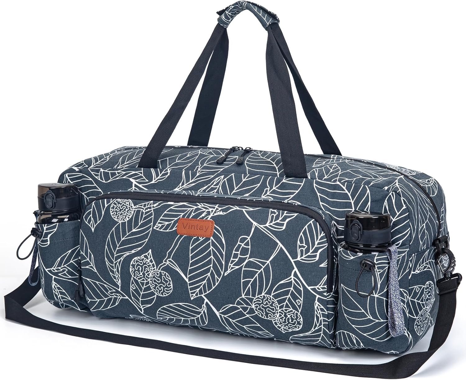 Vintay Gym Bag with Wet Pocket & Water Bottle Holder