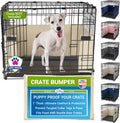 Pet Dreams Dog Crate Bumper - Comfy Liner & Tail Protector 24 in