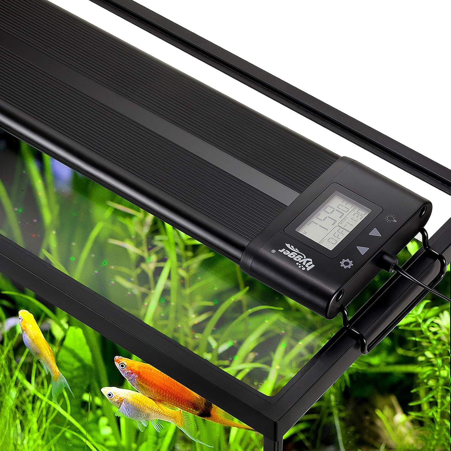 hygger Auto On Off 36-42 Inch LED Aquarium Light for Tanks