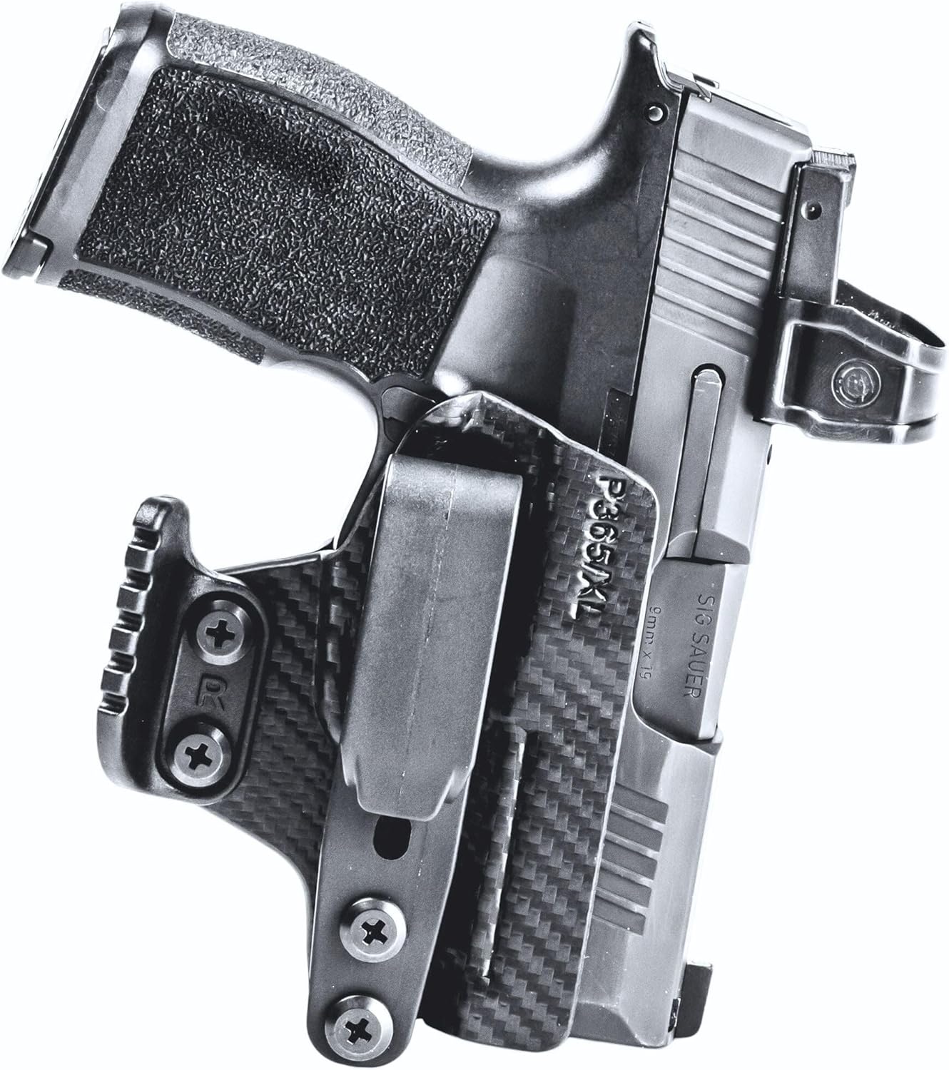 Rounded Trigger Guard Holster - Minimalist IWB for Comfort
