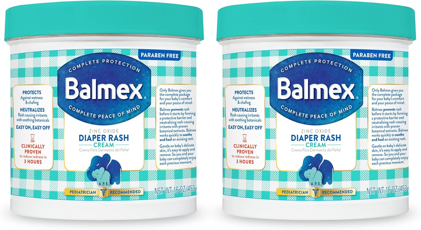 Balmex Complete Protection Baby Diaper Rash Cream for Fast Relief
