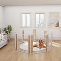 Heavy Duty Dog Playpen 32 Inch Height for Indoor Outdoor Use