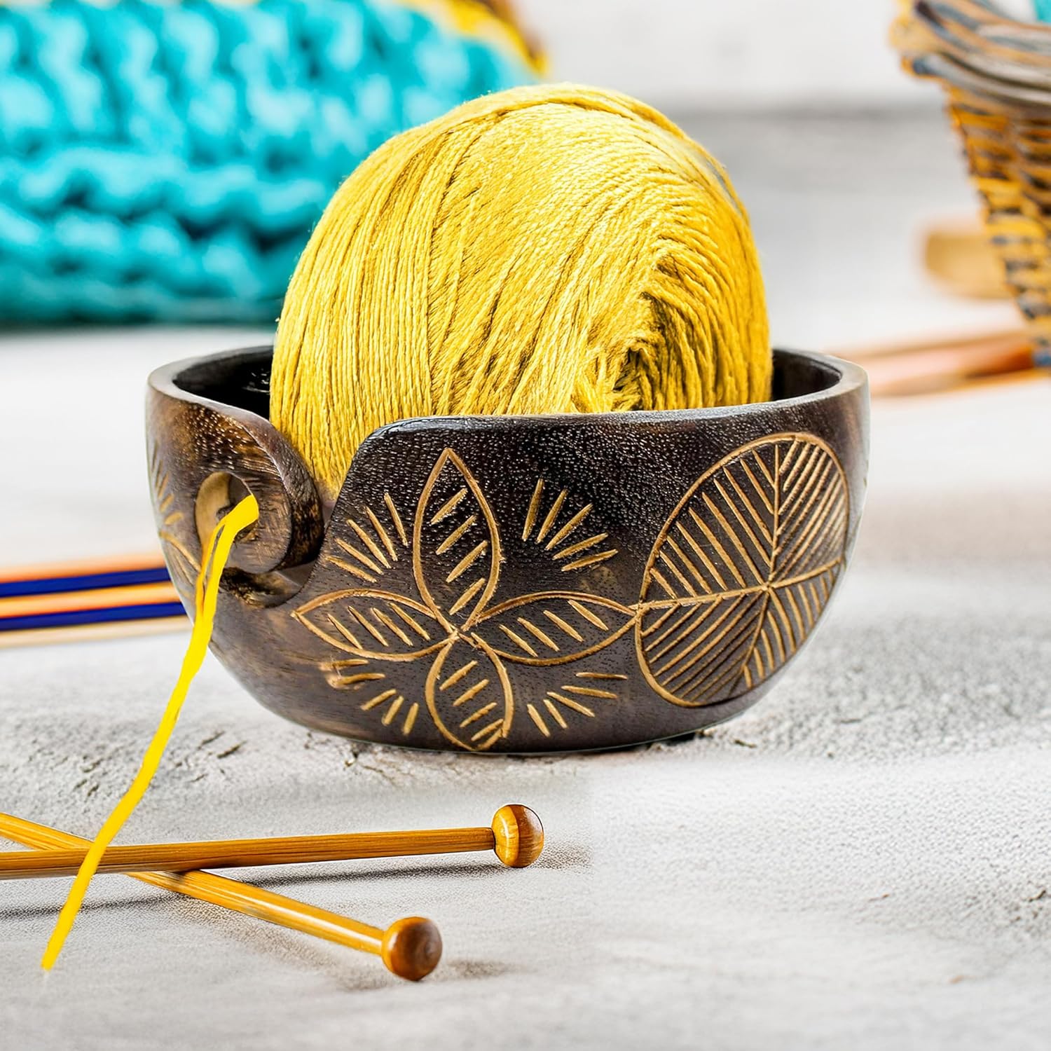 Exquisite Premium Yarn Ball Storage Bowls for Crafting Lovers