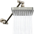 SparkPod Square Rain Shower Head with Extension Arm - High Pressure