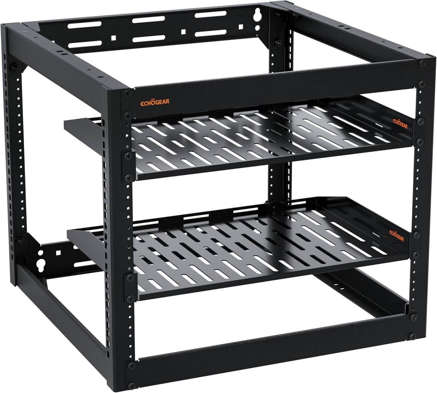 ECHOGEAR 10U Network Rack - Heavy Duty Wall Mount Design