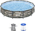 Bestway Steel Pro Max 12 ft x 30 in Round Above Ground Pool - Family