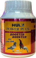HULX Power Plus 100 Tablets Rooster Booster - Fast Energy Formula