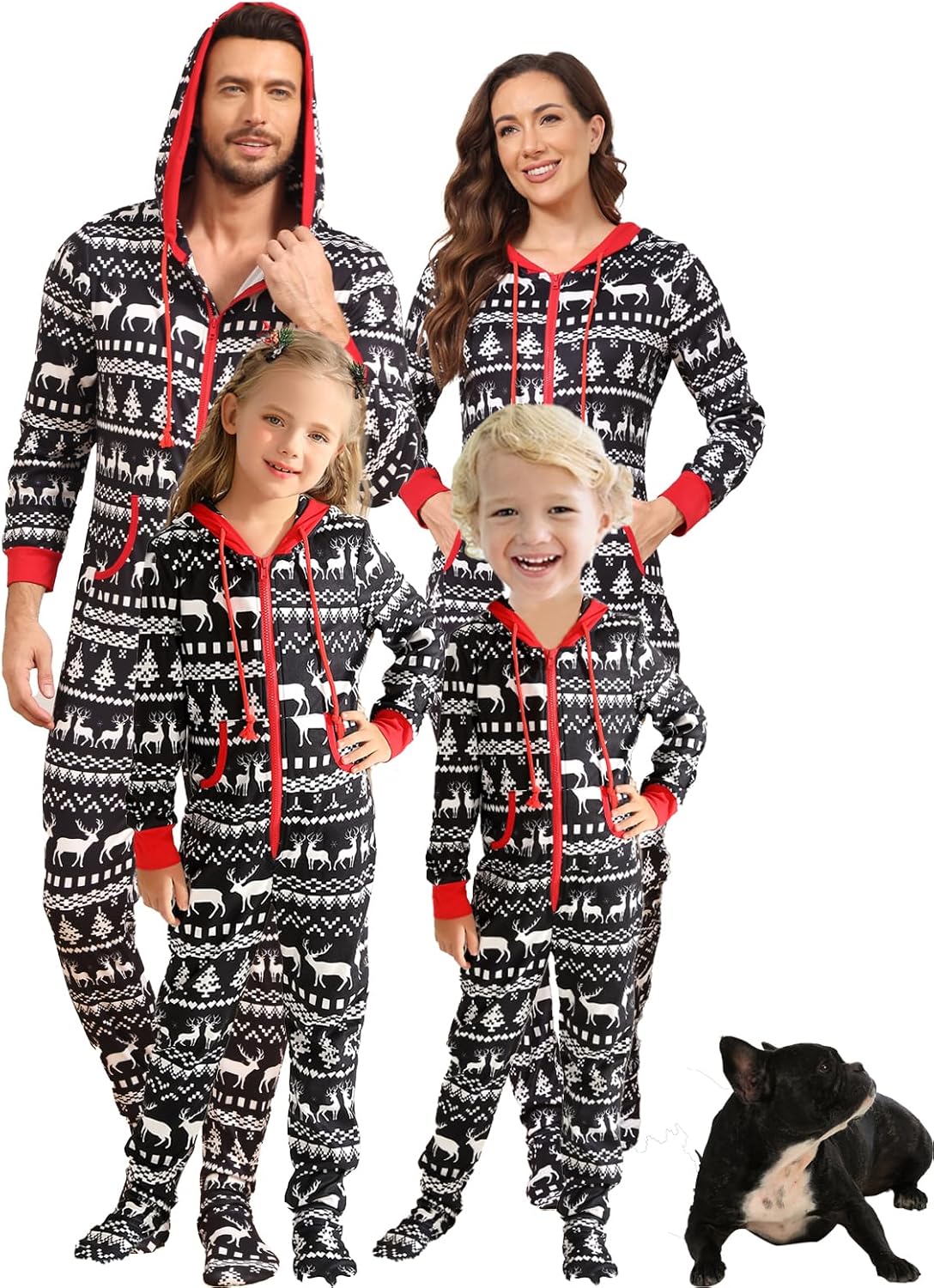 Veseacky Family Christmas Pajamas Matching Sets for All Ages