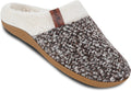 Orthopedic Knit Sherpa Slippers for Women - Arch Support Heel Relief