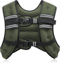 ZELUS Weighted Vest - Adjustable 6-30lb for Running & Strength