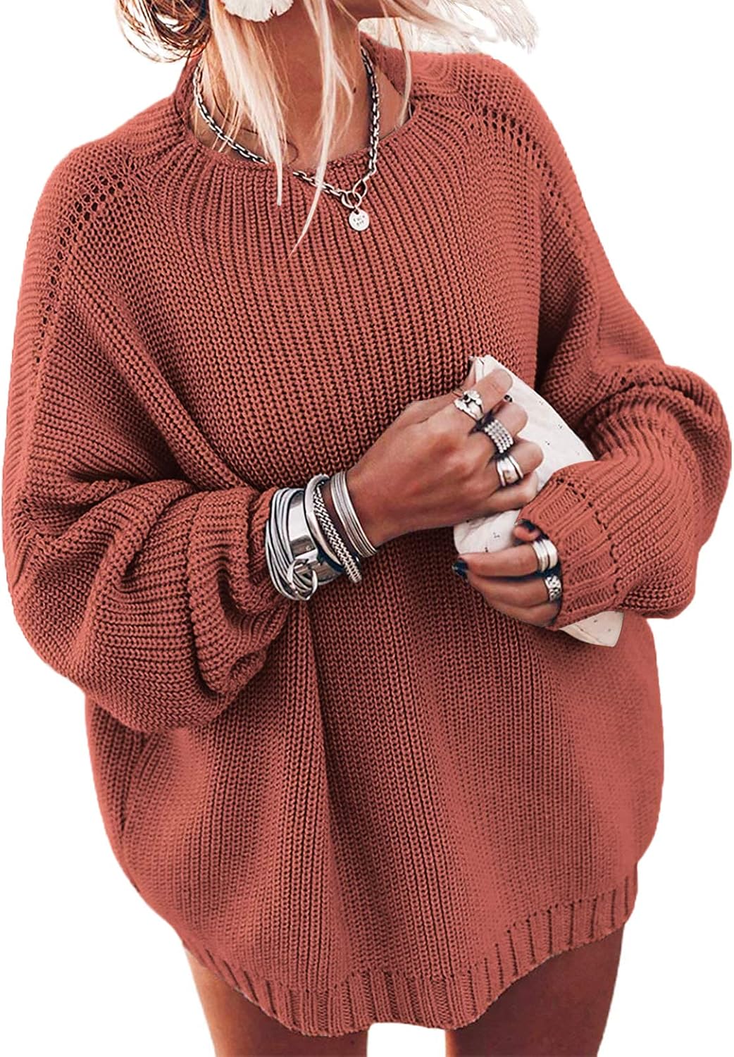 Ugerlov Women's Oversized Sweaters for Cozy Fall Style