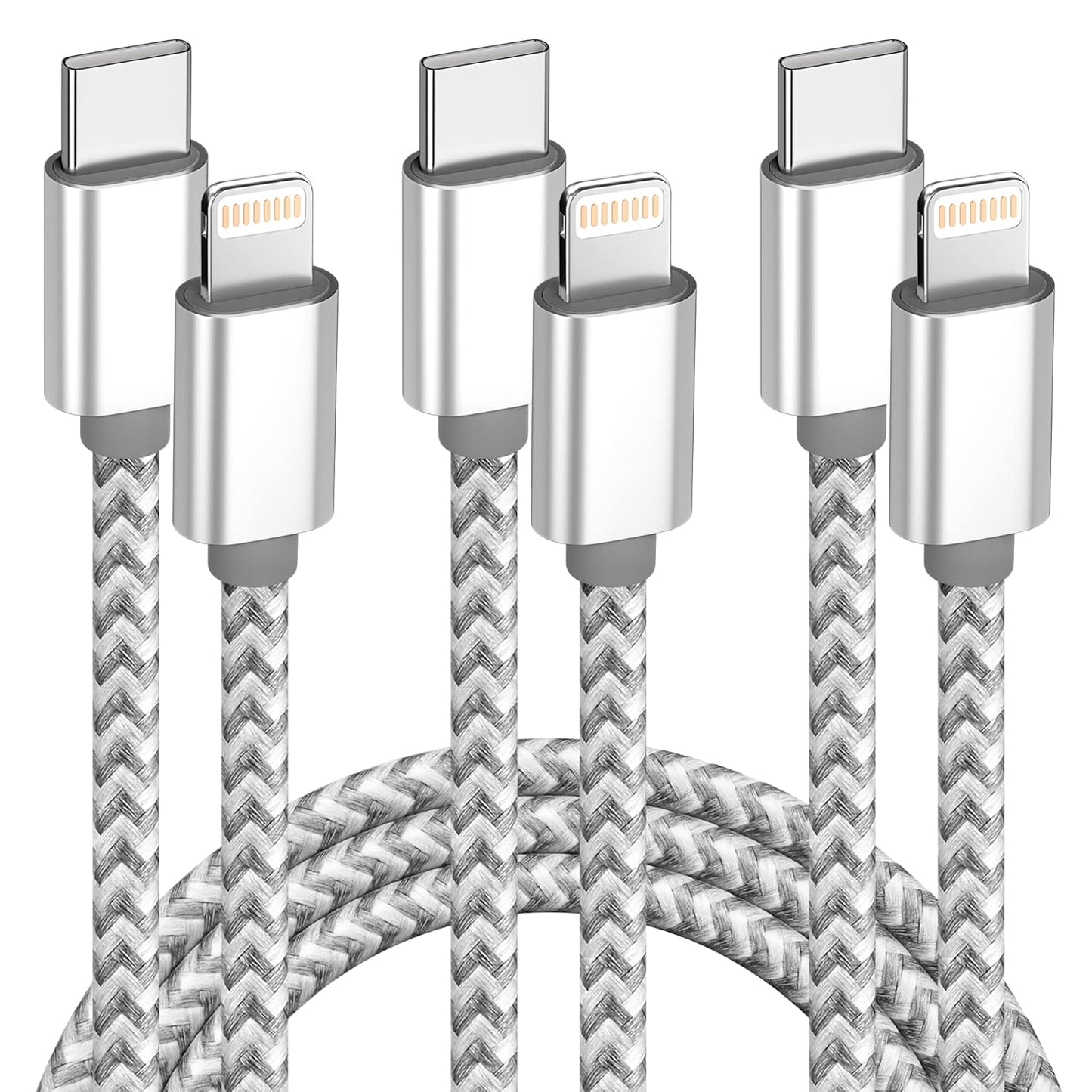 Fast Charge Trio: MFi USB C to Lightning 6FT