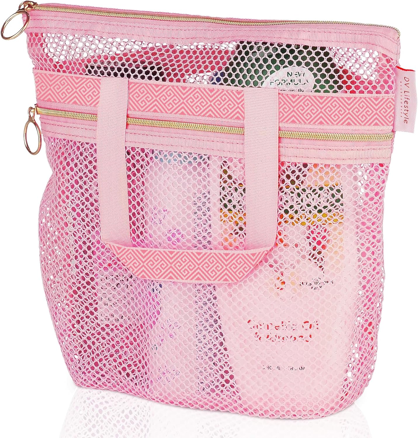 Portable Mesh Shower Caddy: Organize in Style!