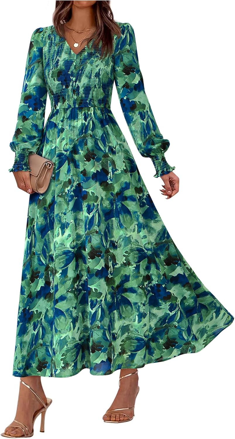 BTFBM Women Fall Wedding Guest Maxi Dresses for 2025 Events
