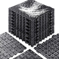 12 x 12 Drainage Interlocking Floor Tiles 12 Pack - Non-Slip Drainage